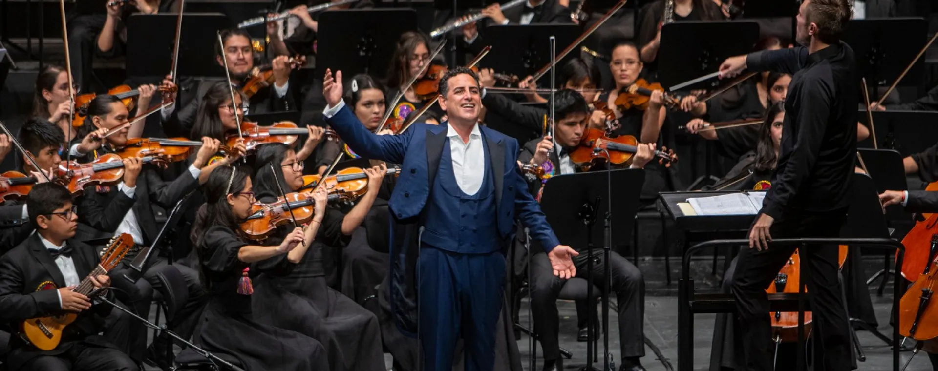 Michele Gamba y Juan Diego Flórez