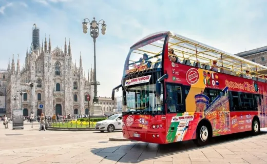 Hop-On Hop-Off Bus Tour, City Sightseeing Milano