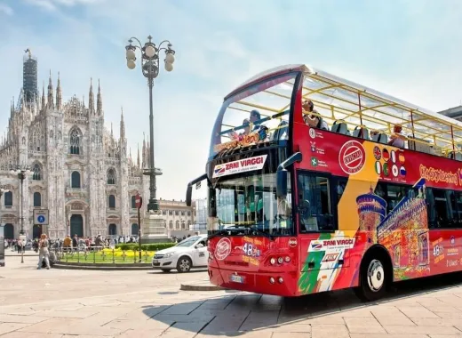 Hop On Hop Off Bus Tour, City Sightseeing Milano