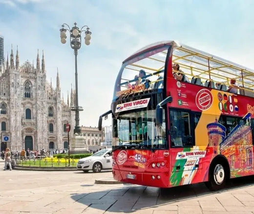 Hop On Hop Off Bus Tour, City Sightseeing Milano
